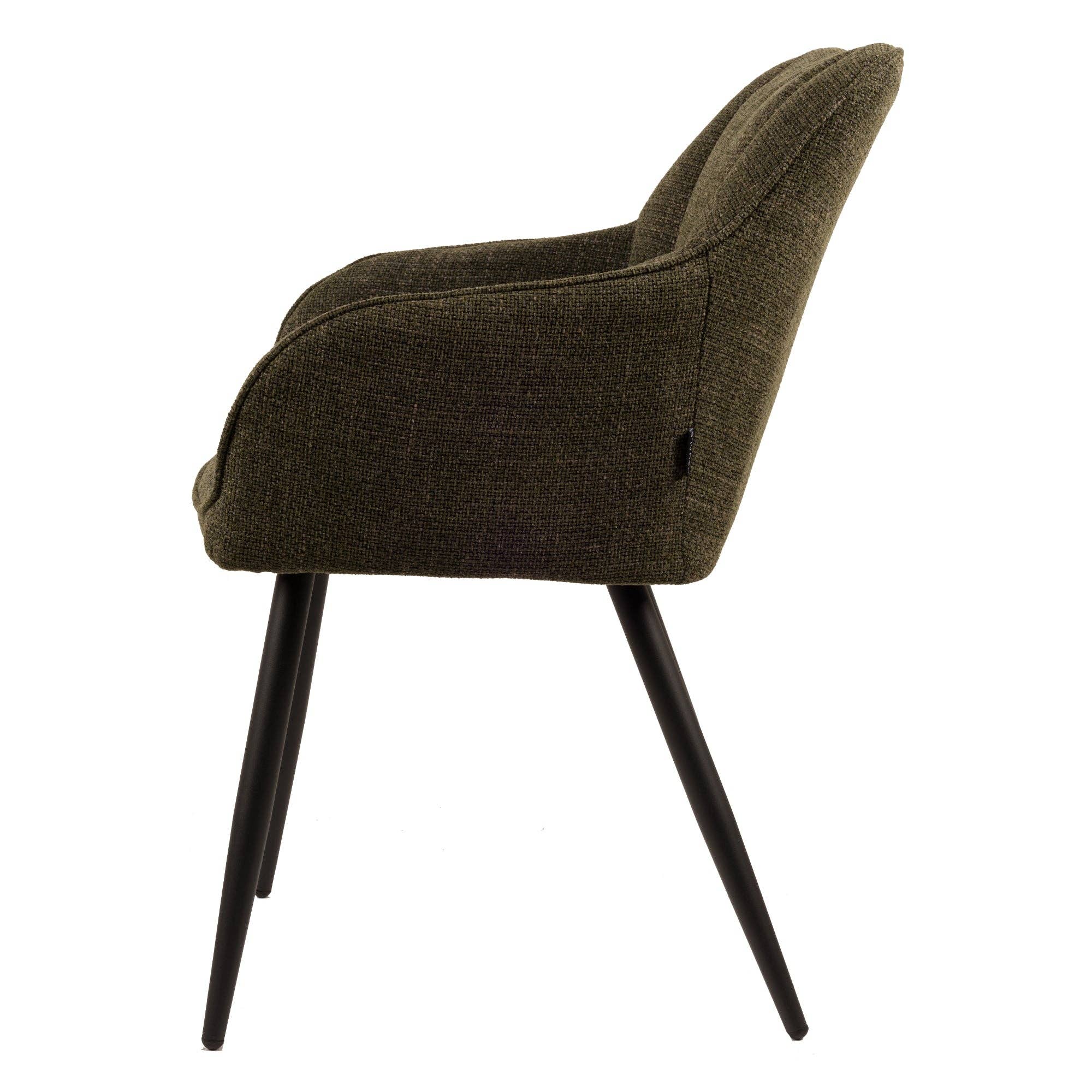 Usuals BV - Wholesale Chair - Daisy Dining Chair - Green Weave3