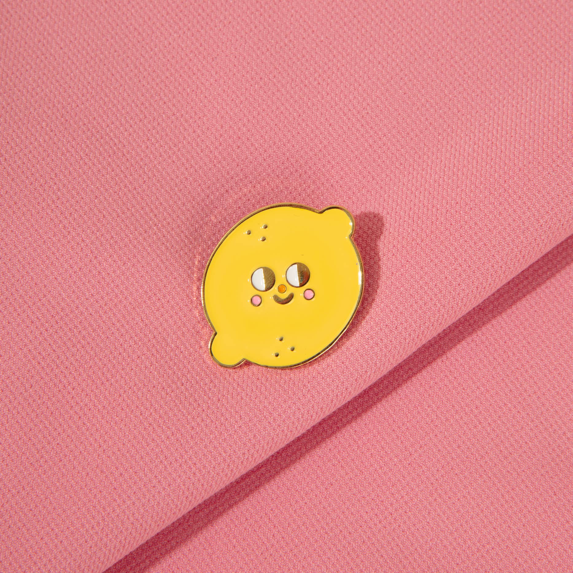 Ana Seixas - Wholesale Lapel Pin/Button - Lemon // Pin