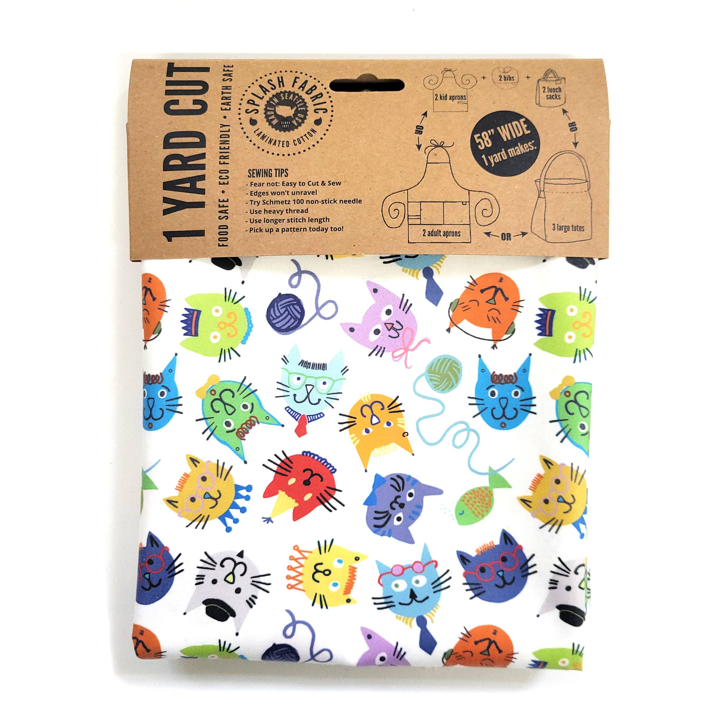 Splash Fabric - Vente Matériels de bricolage - Coupes de 1 yard en emballage5