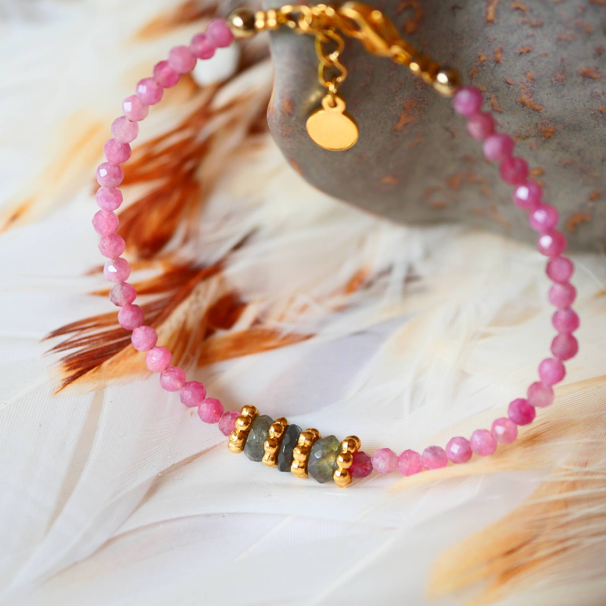 GINANDGER - Wholesale Beaded Bracelet - BRACELET KAMALA (GEMSTONES)14