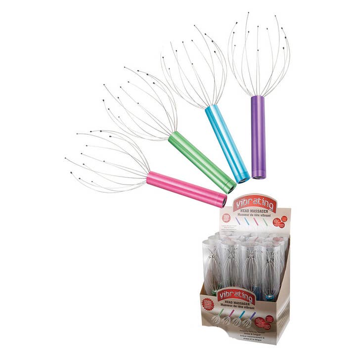 Puka Creations - Wholesale Head Scratcher/Massager - Vibrating Head Massager (MM)