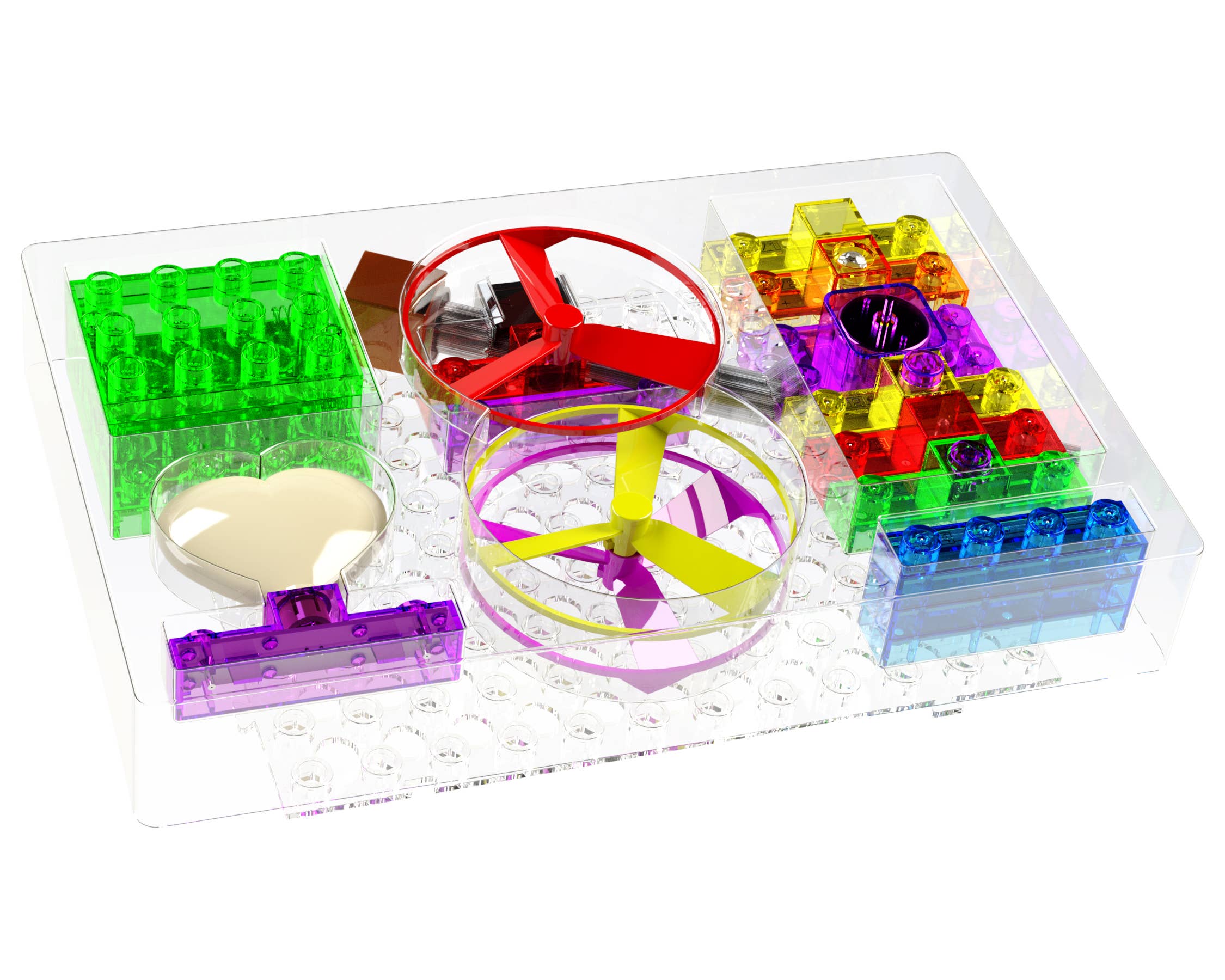 EBlox - Wholesale Building Set - Kids - Circuit Blox Build your own Light Show Fan Launch4