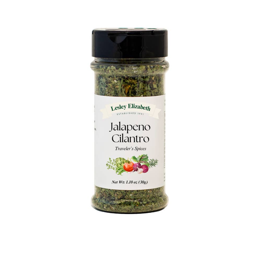 Lesley Elizabeth - Wholesale Dried Spice Mix - Jalapeno Cilantro Traveler's Spices – Bold, Zesty(250ml PET)