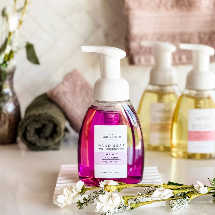 Simply Stated Bath & Body - Vente Savons/lotions pour les mains - Savon Moussant Signature pour les Mains - Nettoyant Naturel Doux6