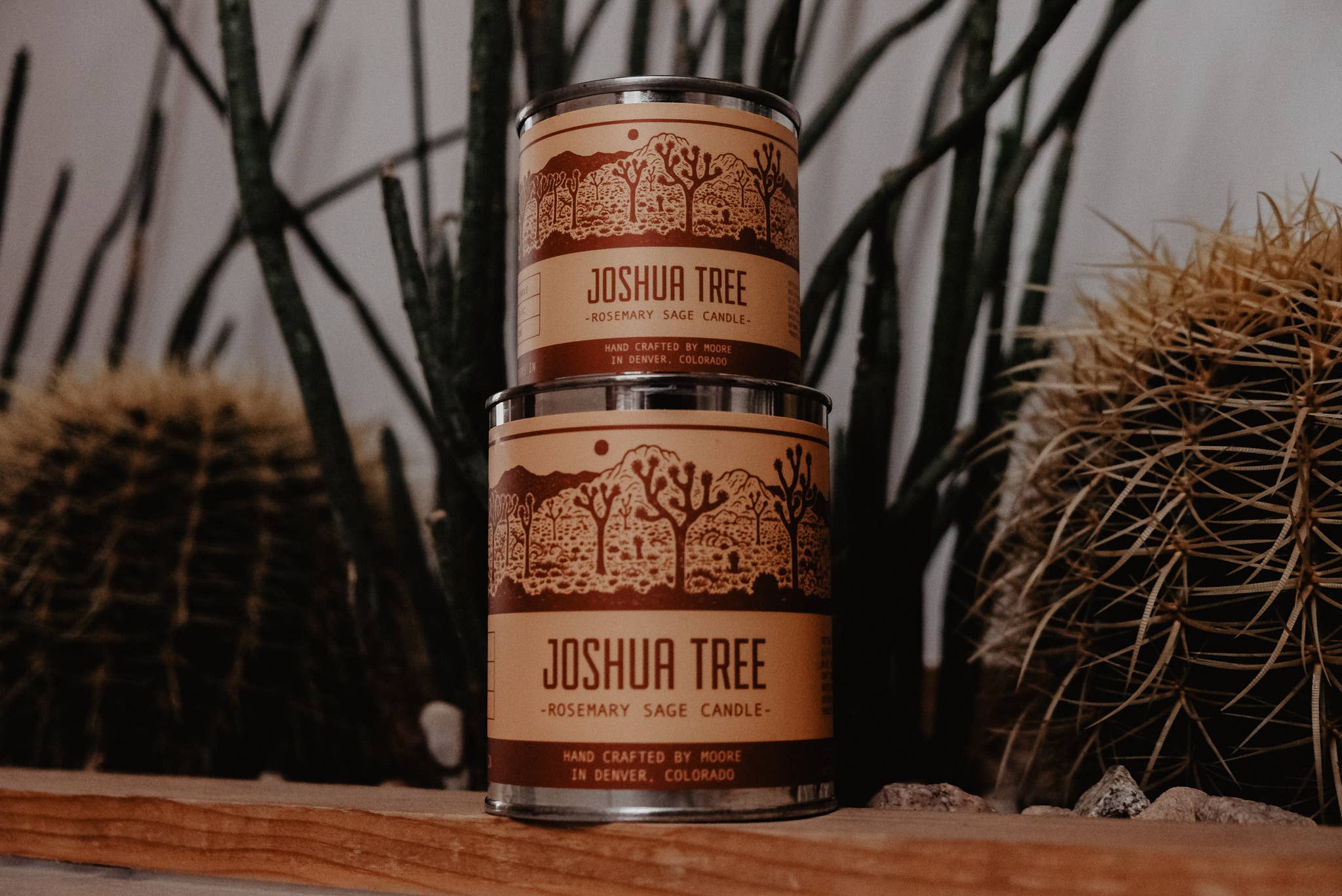 Moore Collection - Wholesale Jar/Filled Candle - Joshua Tree Candle-Pint2