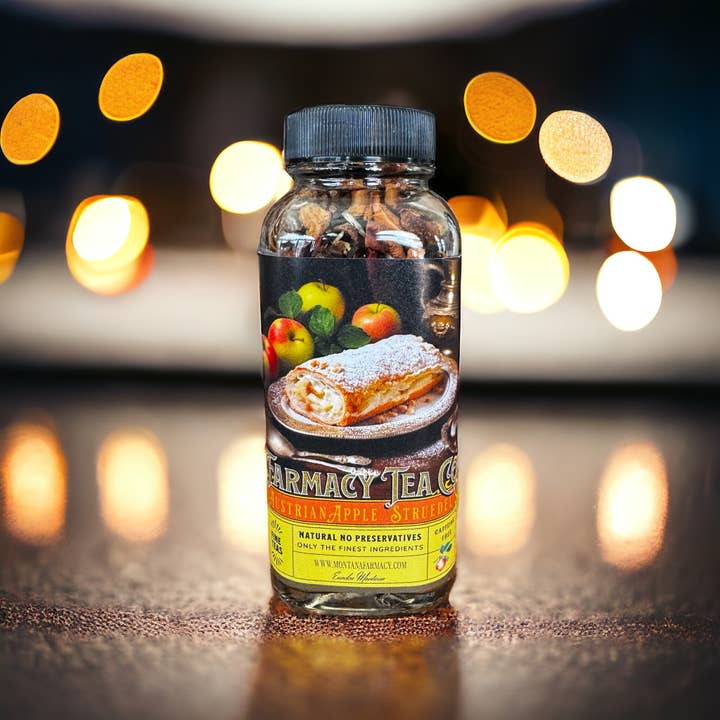 Montana Farmacy - Wholesale Loose Tea - Austrian Pastry Shop Patisserie Almond Apple Strudel Tea 4