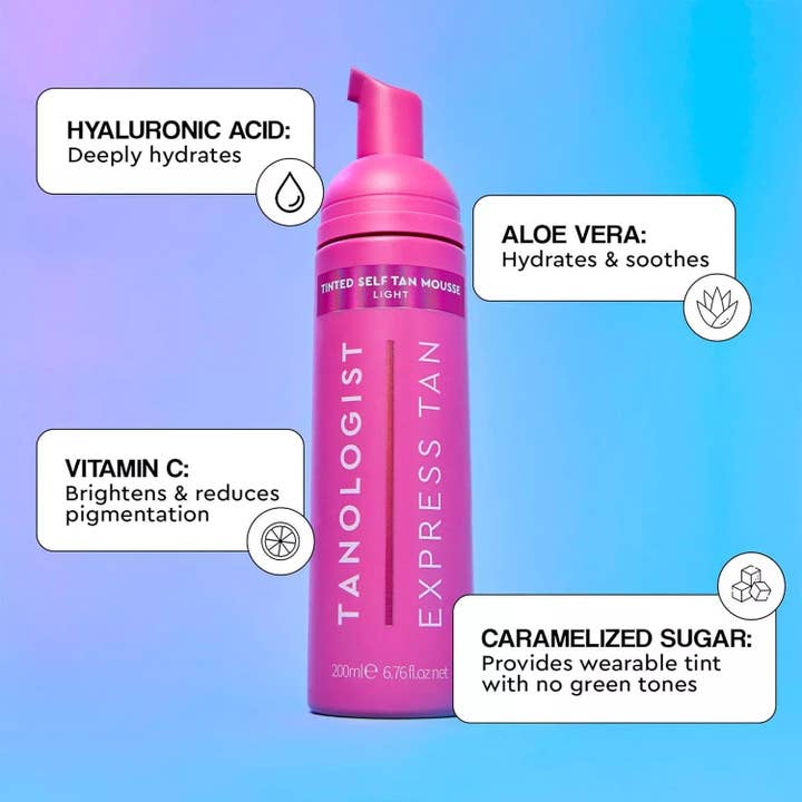 Kayrana Care – wholesale Self-tanner – New Tanologist Tinted Self-tanning Mousse Light 200ml