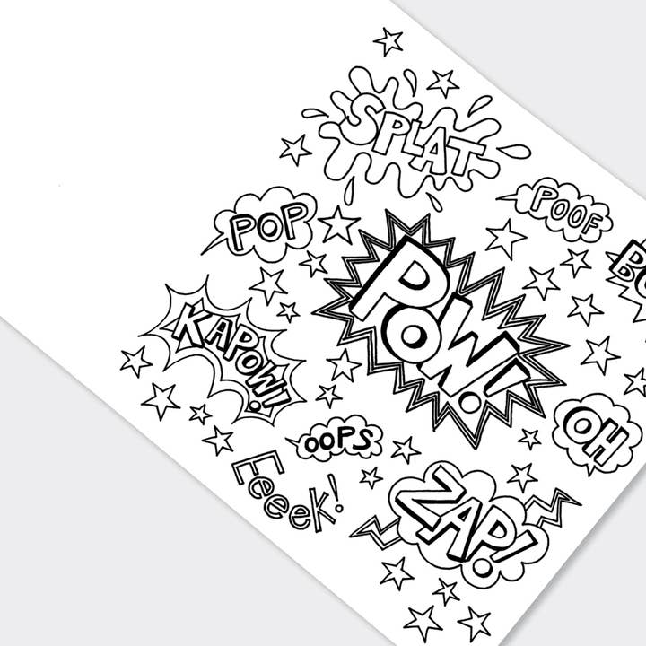 Rachel Ellen Designs - Wholesale Coloring Book - Kids & Baby - Children's Super Hero Colouring Book