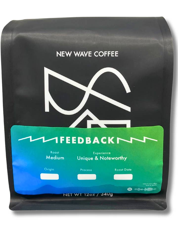 Feedback 12 oz naturlige honduranske kaffebønner for engroshandel hos New Wave Coffee Roasters
