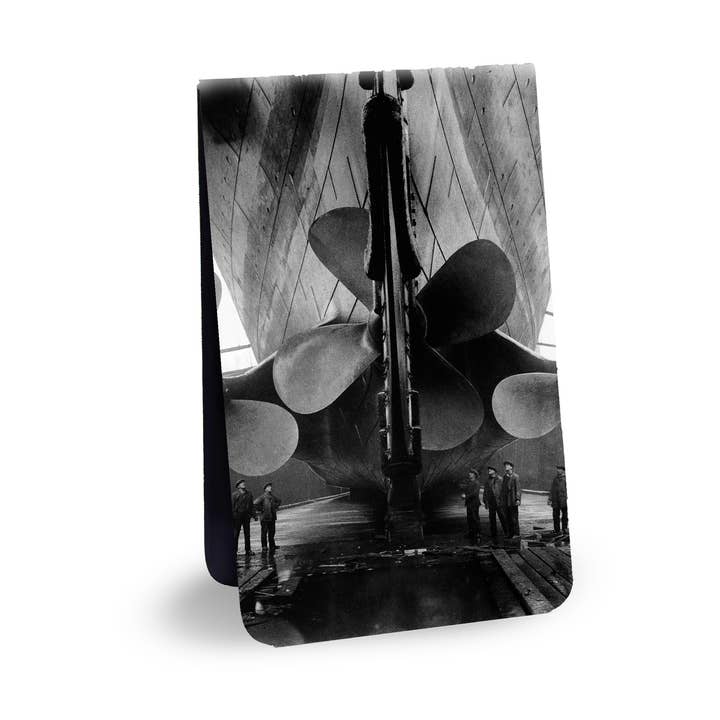 Marque-page magnétique - Titanic - Hélices du Titanic pour la vente par Today is Art Day