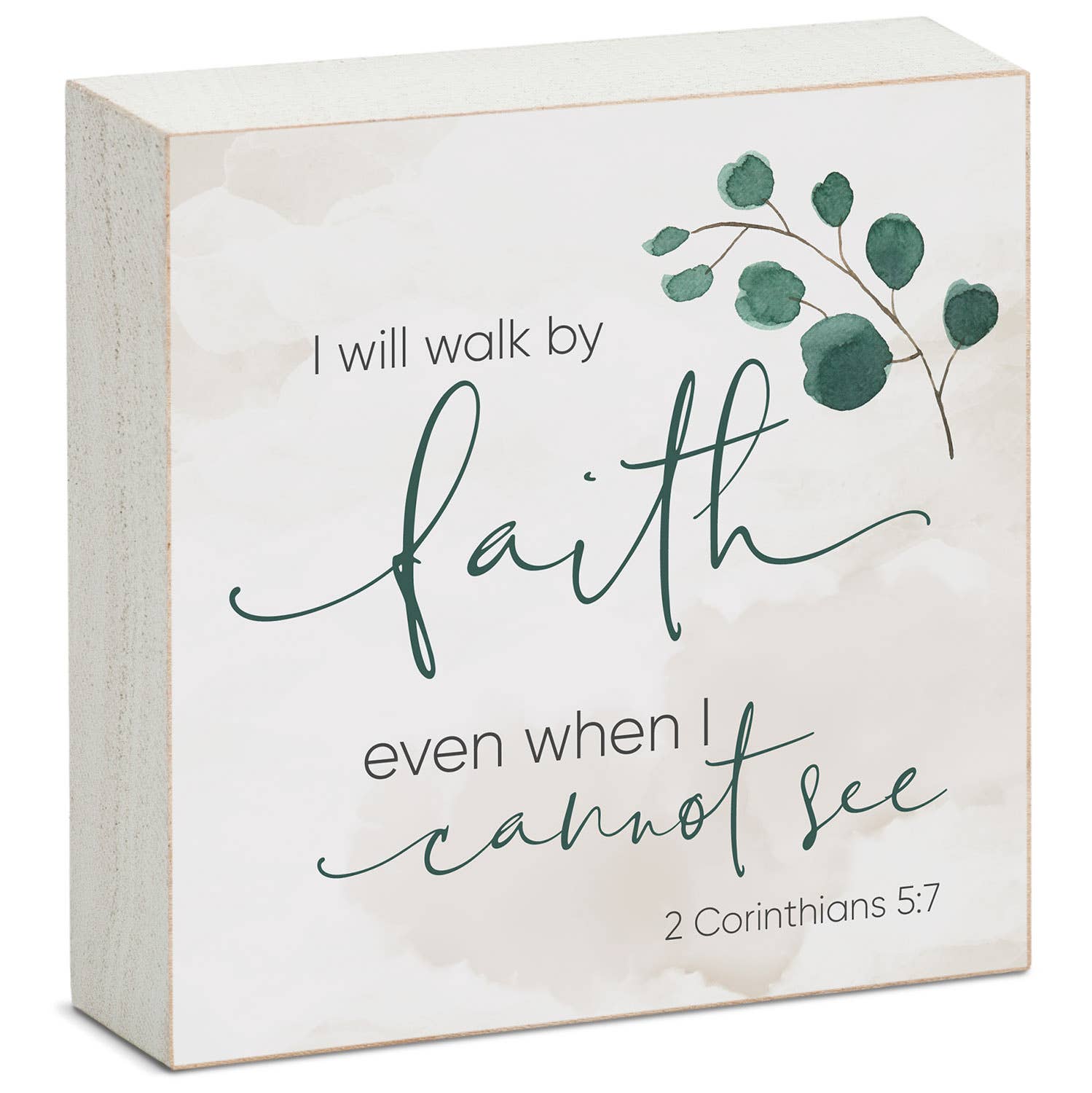 CounterArt/Highland Home/Thirstystone - Wholesale Sign - "Expressions of Faith" Pre-Pack Wood Block Sign Display6