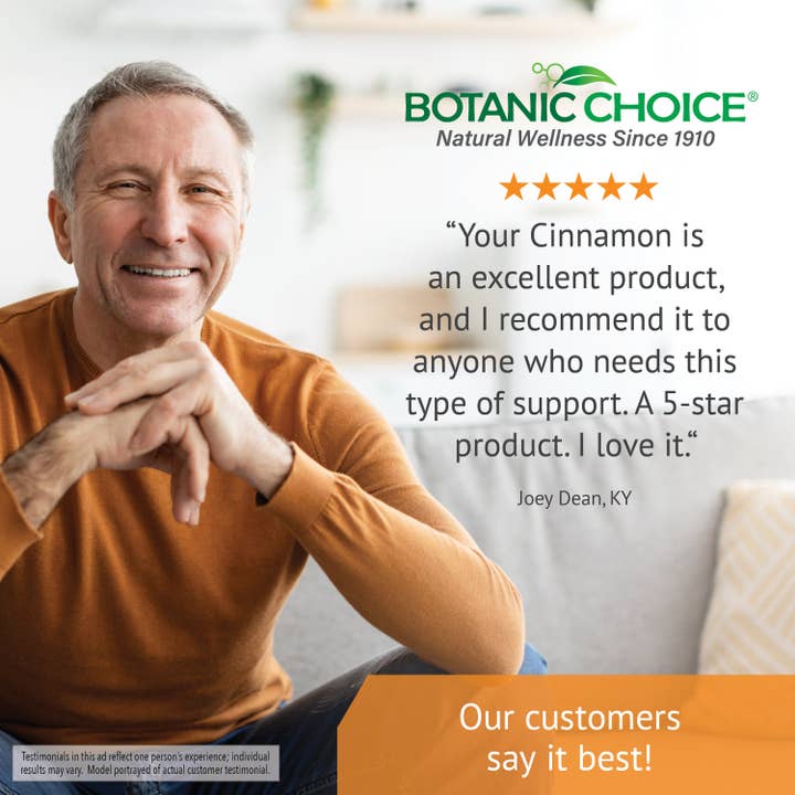 Botanic Choice - Wholesale Oral Supplement/Vitamin - Botanic Choice Cinnamon 650 Mg - 60 Capsules