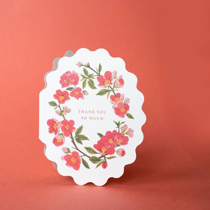 Botanica Paper Co. - Wholesale Thank You Card - QUINCE | thank you card2