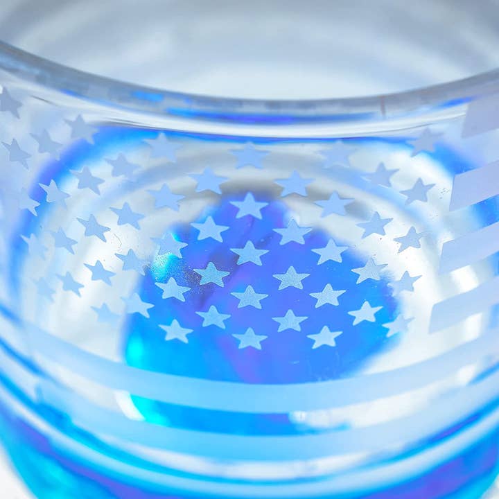 Greenline Goods - Wholesale Growler - Eagle Whiskey Glasses With Etched Flag9