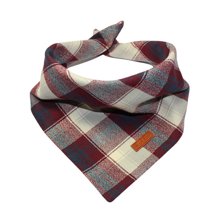 Merlot Plaid for wholesale by TAILS N FLOOF