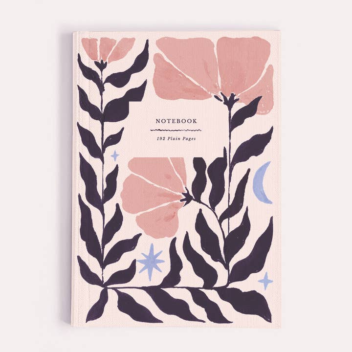Sister Paper Co. - Wholesale Notebook - Botanical Notebook | Plain Page Journal | Blank Notebooks7