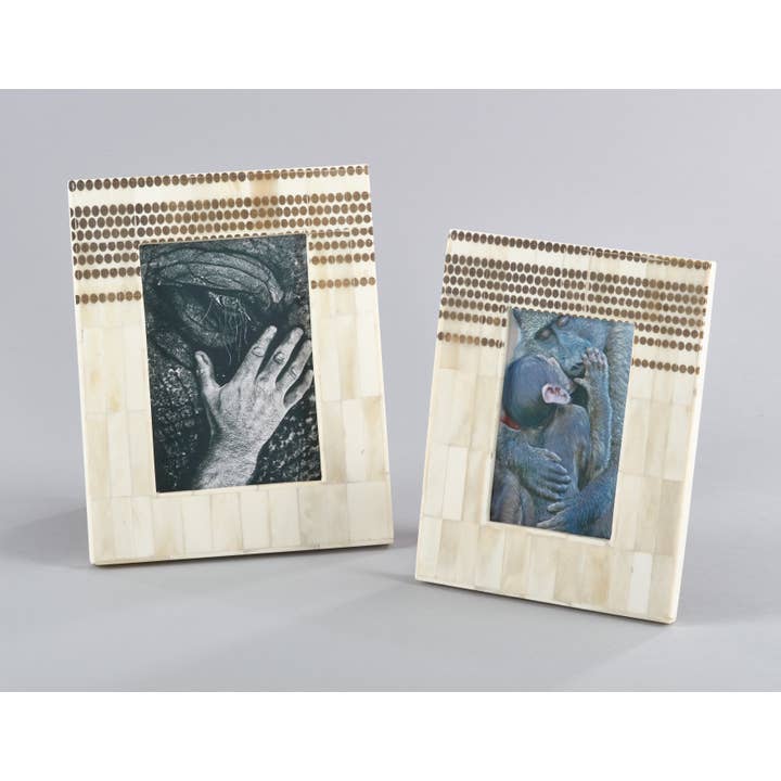 Dotted Bone Fotorahmen für den Großhandel von Saro Lifestyle