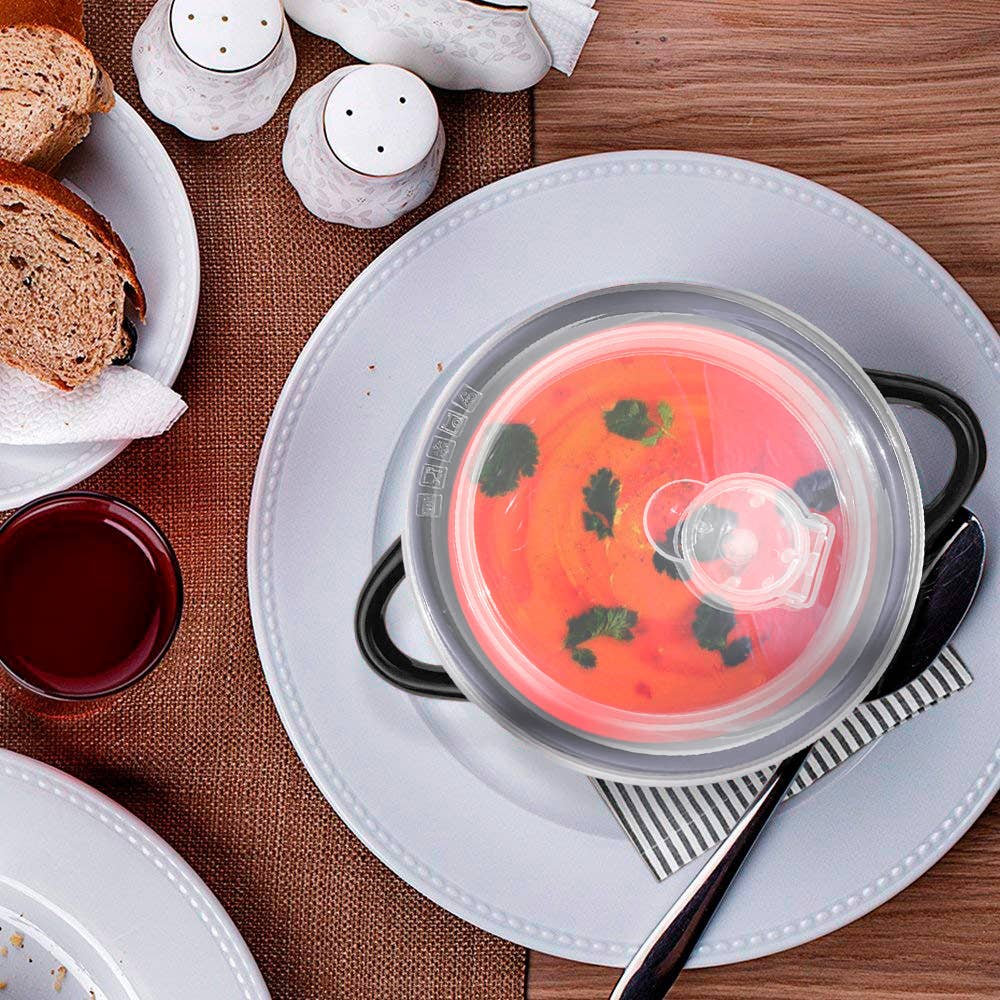 Kook - Wholesale Serve Bowl - Kook Ceramic Soup Crocks, 18 oz, Set of 422