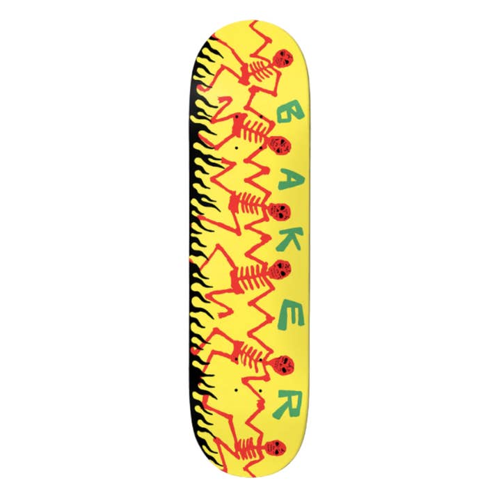 BAKER FIGGY DANCING SKELLIES DECK - 8.5" for wholesale by Rat City Sk8 Shop