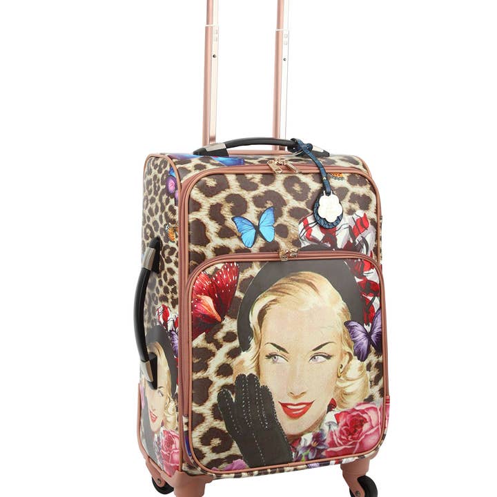 Arosa Vintage Glamour Spinner Wheeled Luggage for wholesale by Brangio (Italy) Company Inc.