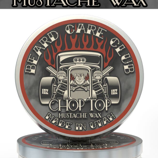 Cire à moustache Chop Top pour la vente par Beard Care Club