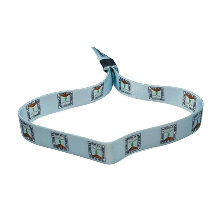 Woven Wristband - Shield of Morelos - Mexico - P2560 for wholesale by Worldwide Souvenirs