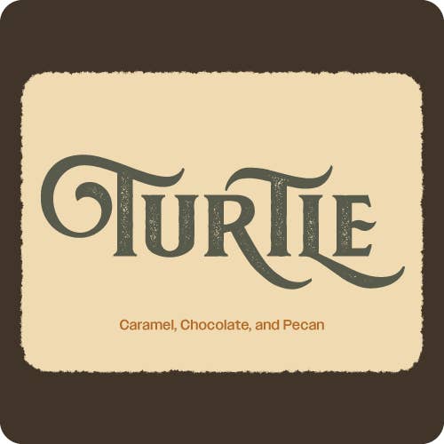 Turtle Flavored Coffee for wholesale by Dark Canyon Coffee Company