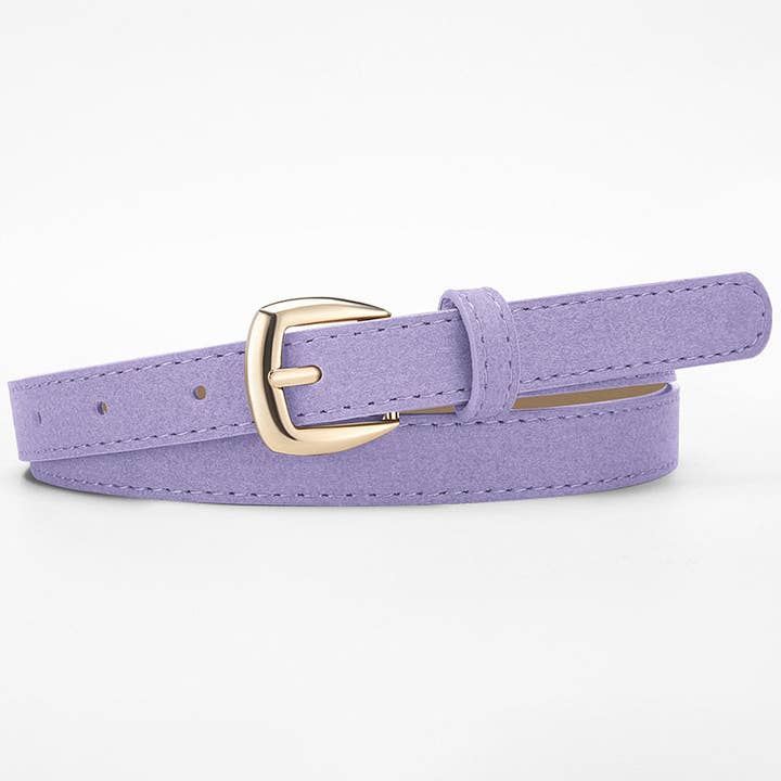 Women's Pu Suede Belt With Pin Buckle For Jeans And Skirts for wholesale by OceanusSwim