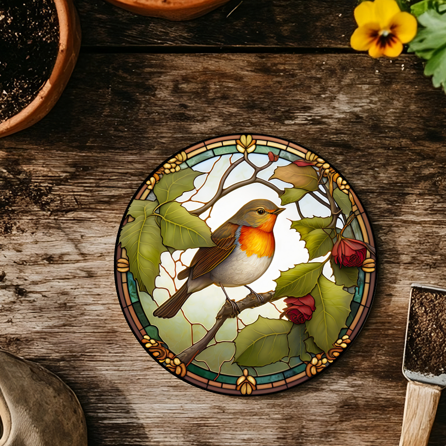 Fernville Creations - Wholesale Coasters - Robin Coaster, Bird Lover Gift, Nature Home Decor6