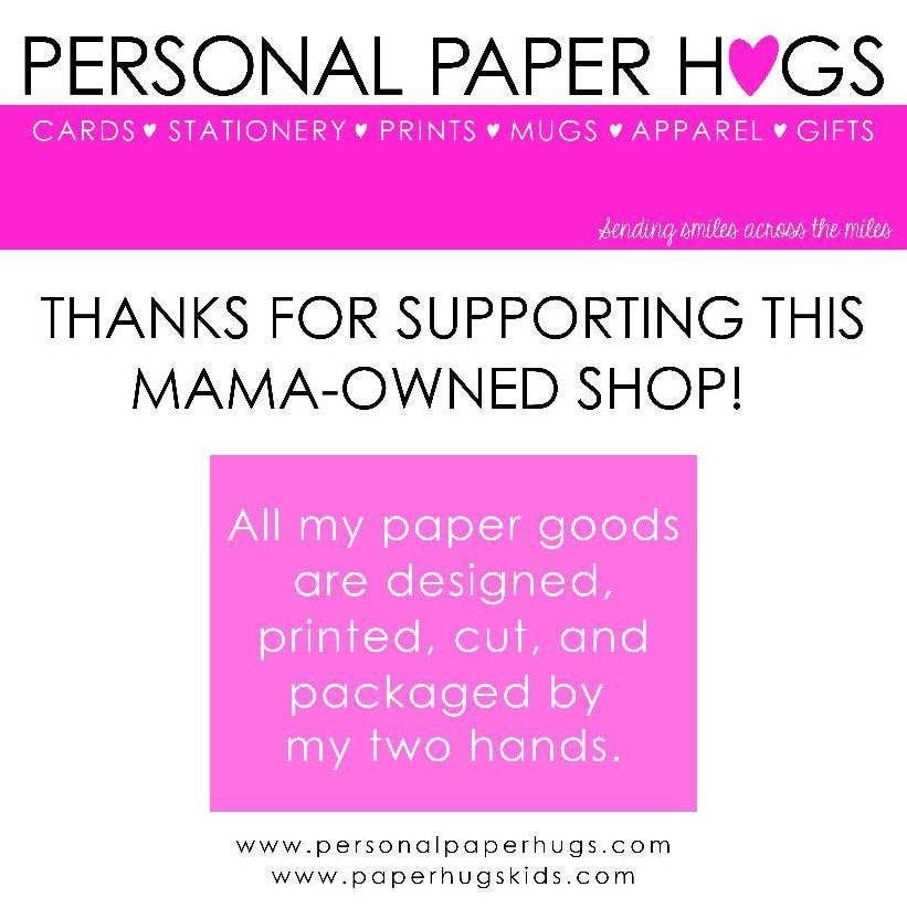 Personal Paper Hugs - Wholesale Encouragement Card - Encouragement Pick Me up Card for Friend Sending Good Vibes8