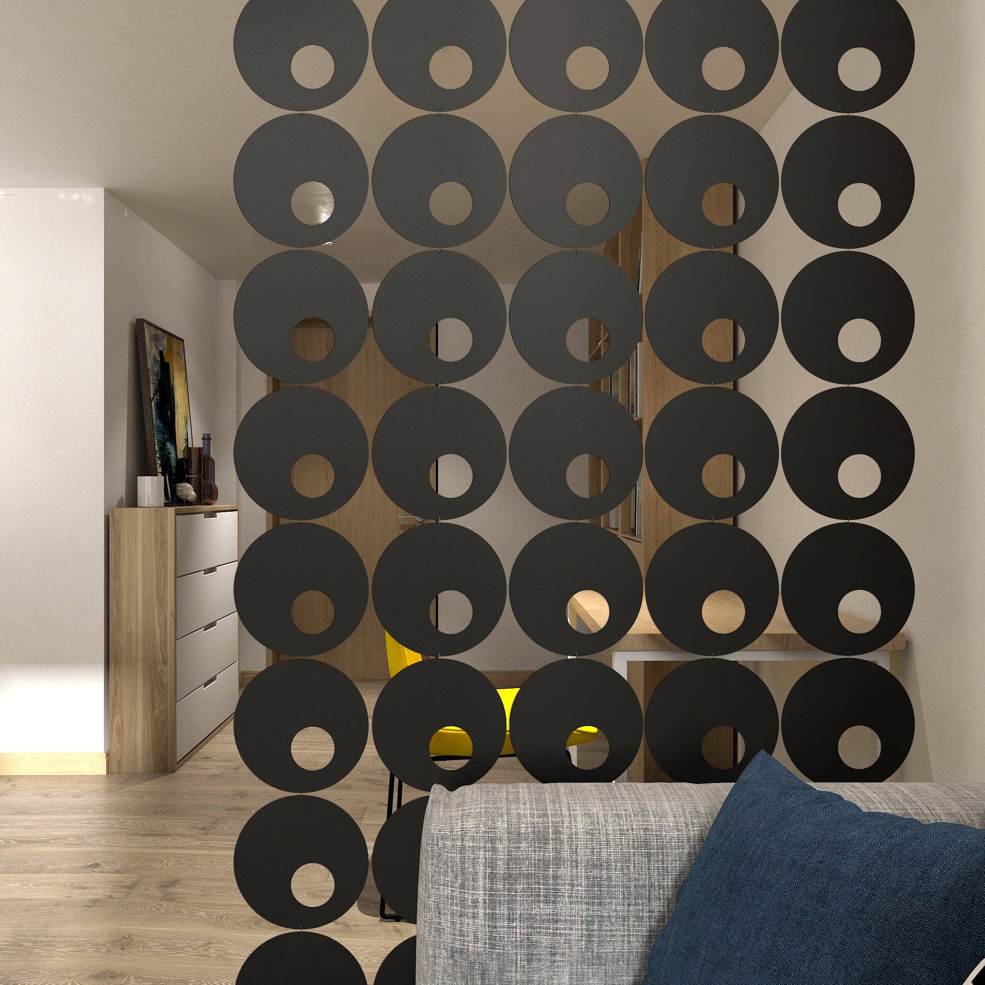 Guipp-Decor - Decoriy - Wholesale Decorative Panel - Corvo Island Suspended Room Divider1