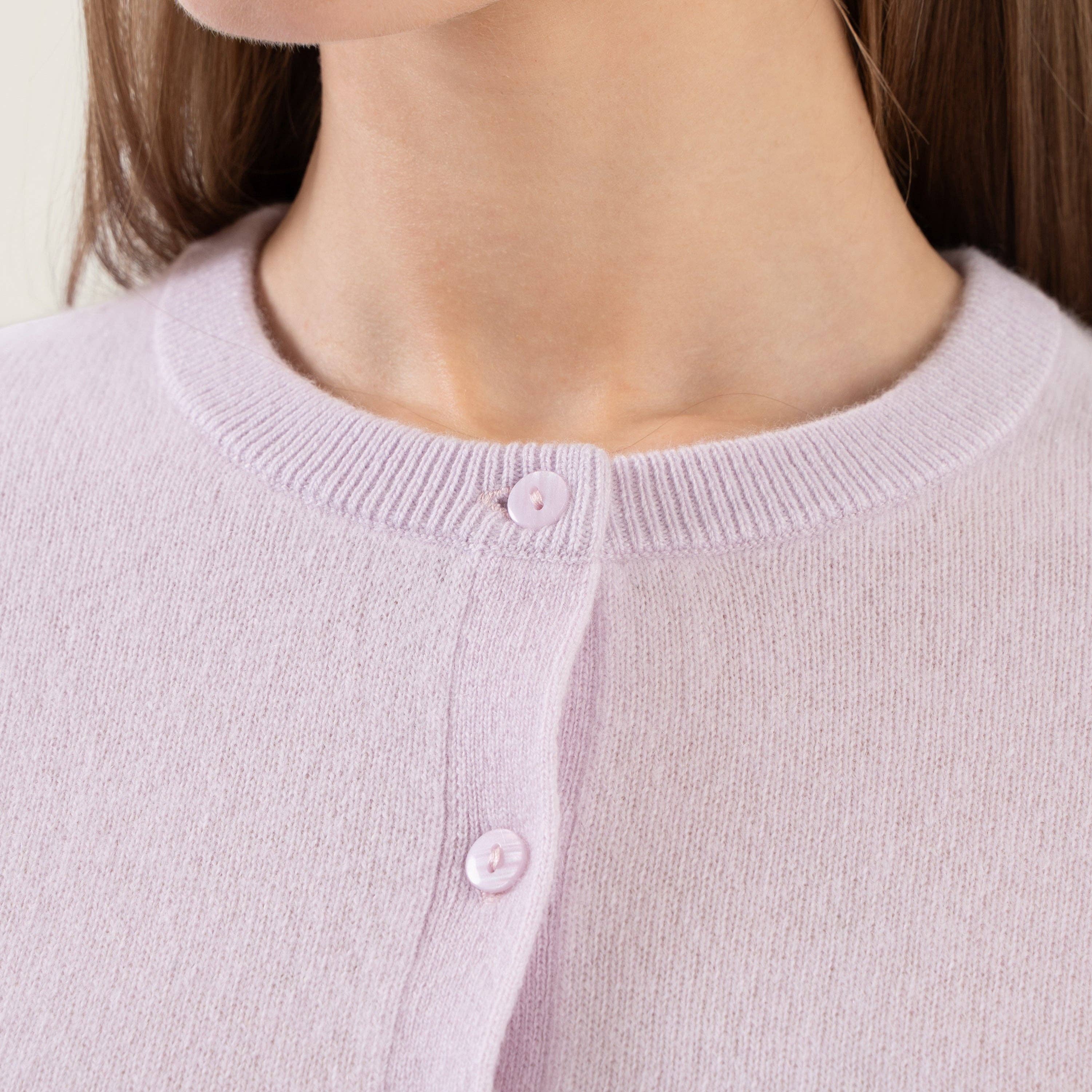 Italic - Wholesale Cardigan - Women's - Sadie Cashmere Crew Cardigan20