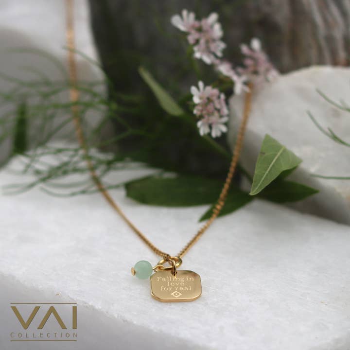 Vai Collection - Wholesale Pendant/charm necklace - Gemstone Necklace, Gemstone Jewelry With Natural Jade3