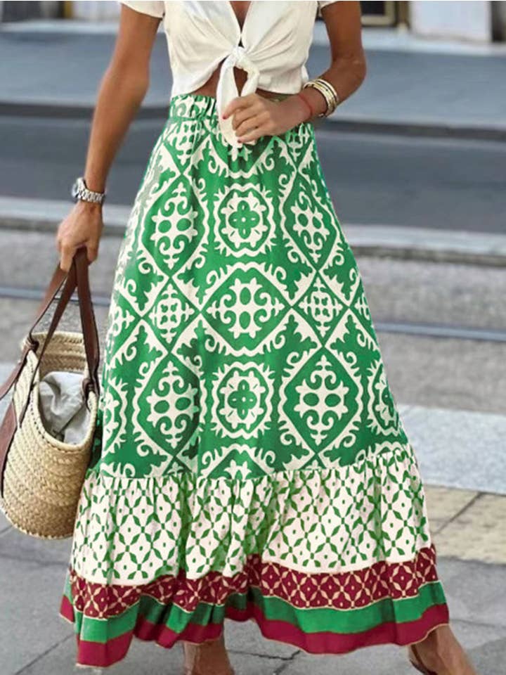 Wholesalesir - Wholesale Skirt - Women's - Leisure Loose Fitting Holiday Skirt For Women