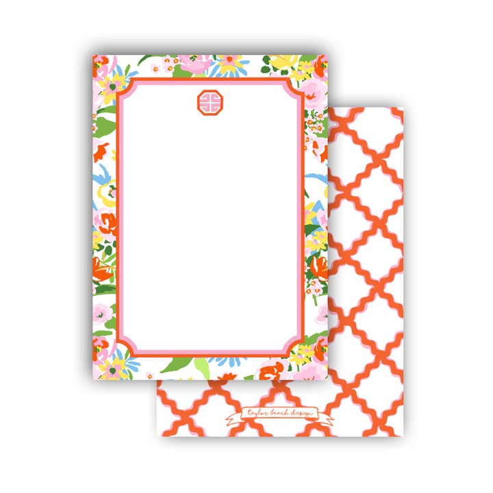 Fresh Cuts Flat Note Cards for wholesale by Taylor Beach Design