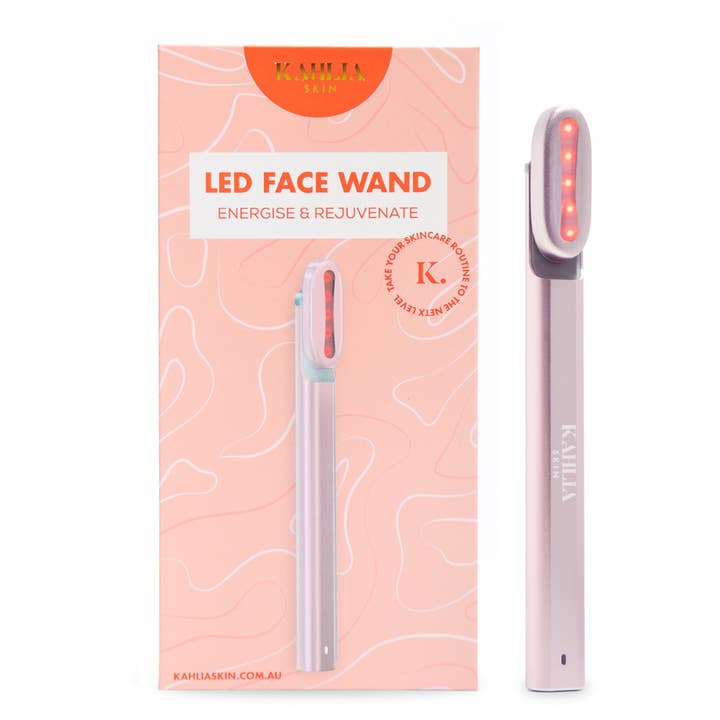 Kahlia Skin - Wholesale Electronic Skincare Device - LED Light Therapy Face Wand