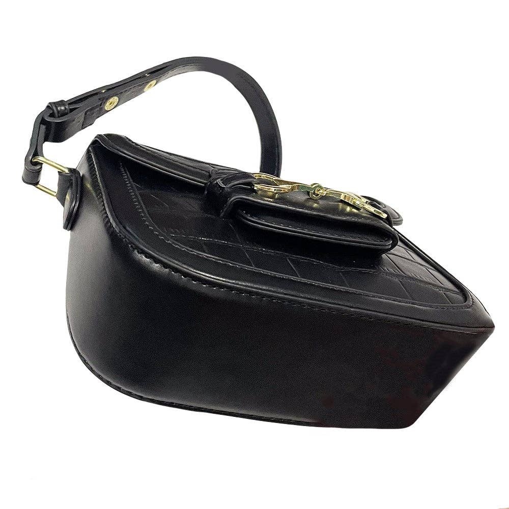 AWST Intl - Venta al por mayor Bolso con correa - Mujer - Bolso de hombro AWST Intl con adorno de bocado de equitación5