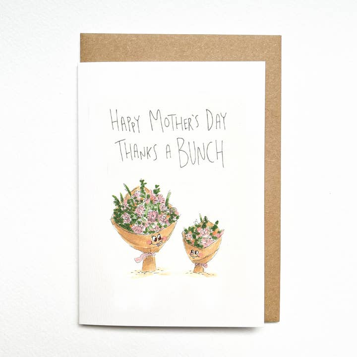 Happy Mother's Day Thanks a Bunch for wholesale by Well Drawn
