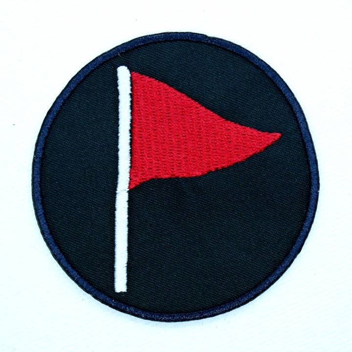 Bandeira Vermelha em Patch por atacado de Junkyard Witch