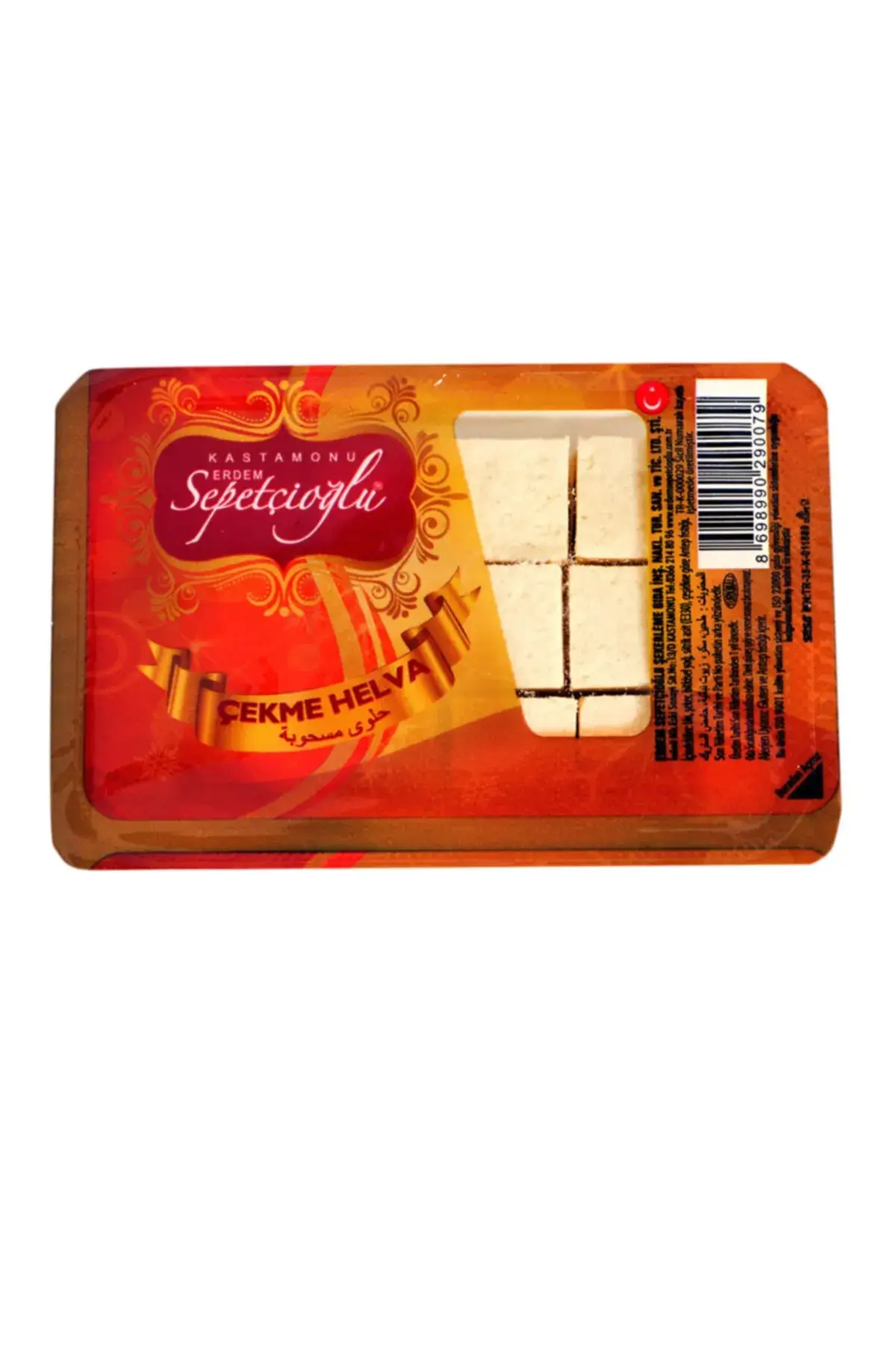 Pistest – Engroshandel Chokoladebar – 60 G. Almindelig Trukket Halva (Lille Skive Vakuum)0