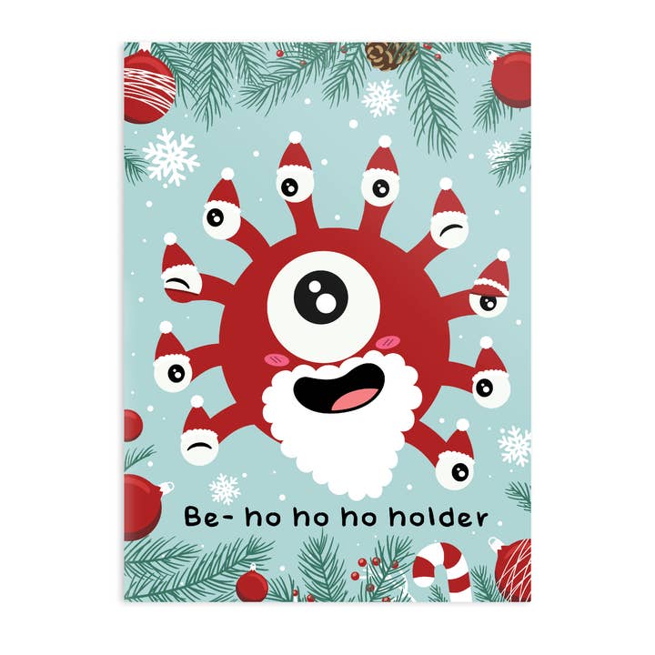GlassStaff - Wholesale Christmas Card - Behohoholder Greeting Card