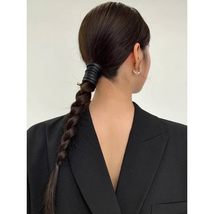 LadyJuneAccessories - Wholesale Hair tie - Leather Aluminum Wire Hair Wrap Ties,Ponytail Holders,Hair5