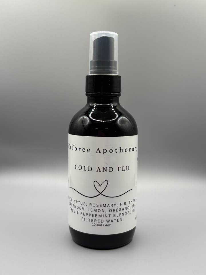 Cold And Flu Spray for wholesale by Lifeforce Apothecary