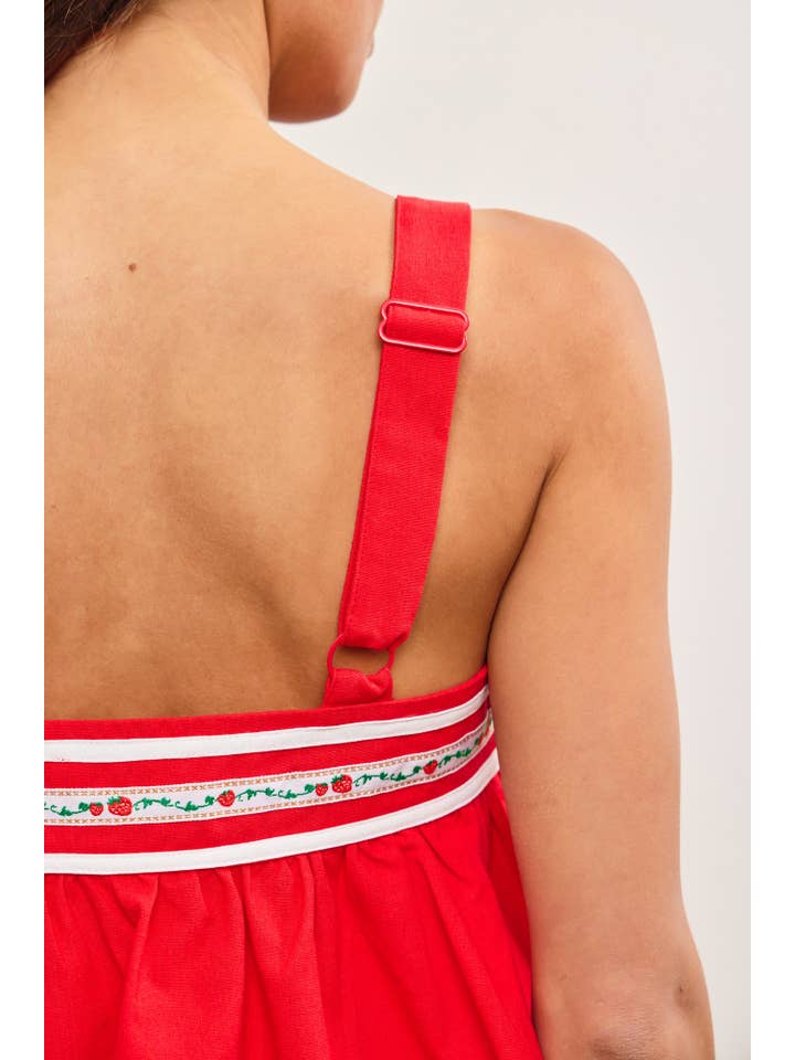 Mustard Seed – wholesale Blus - Dam – BABYDOLL ÄRMLÖS TOPP4