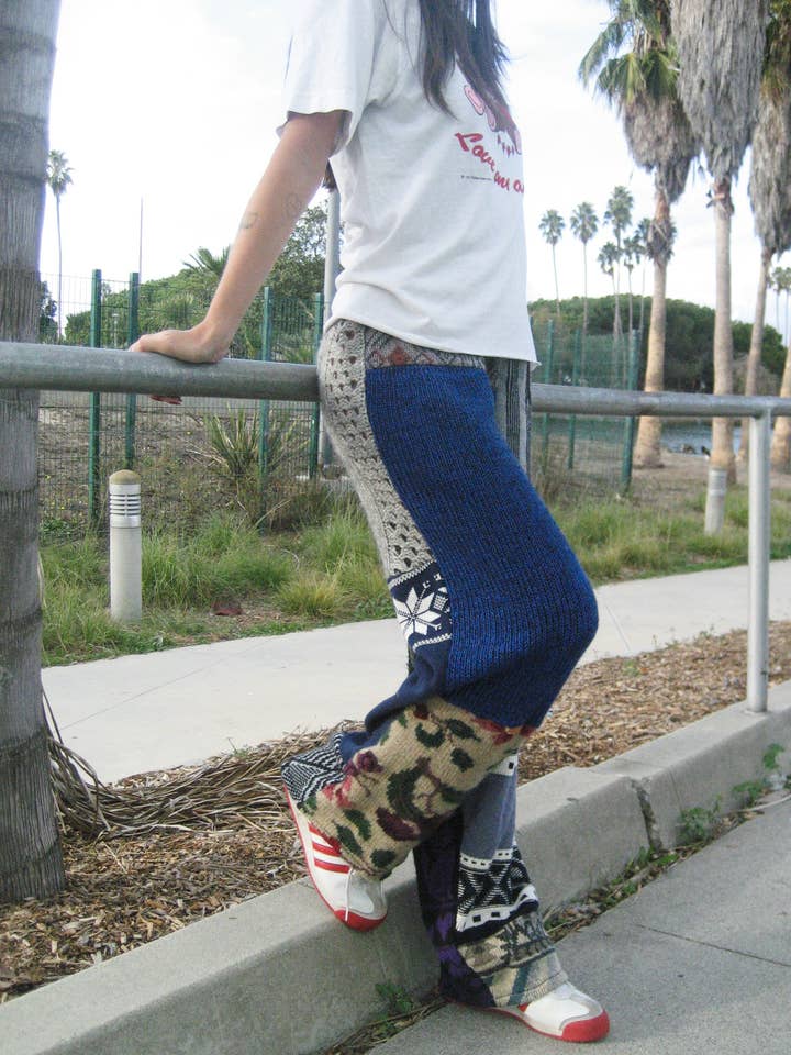 American Recycled Clothing - Wholesale Pants - Women's - Knit Sweater Pants Bundle