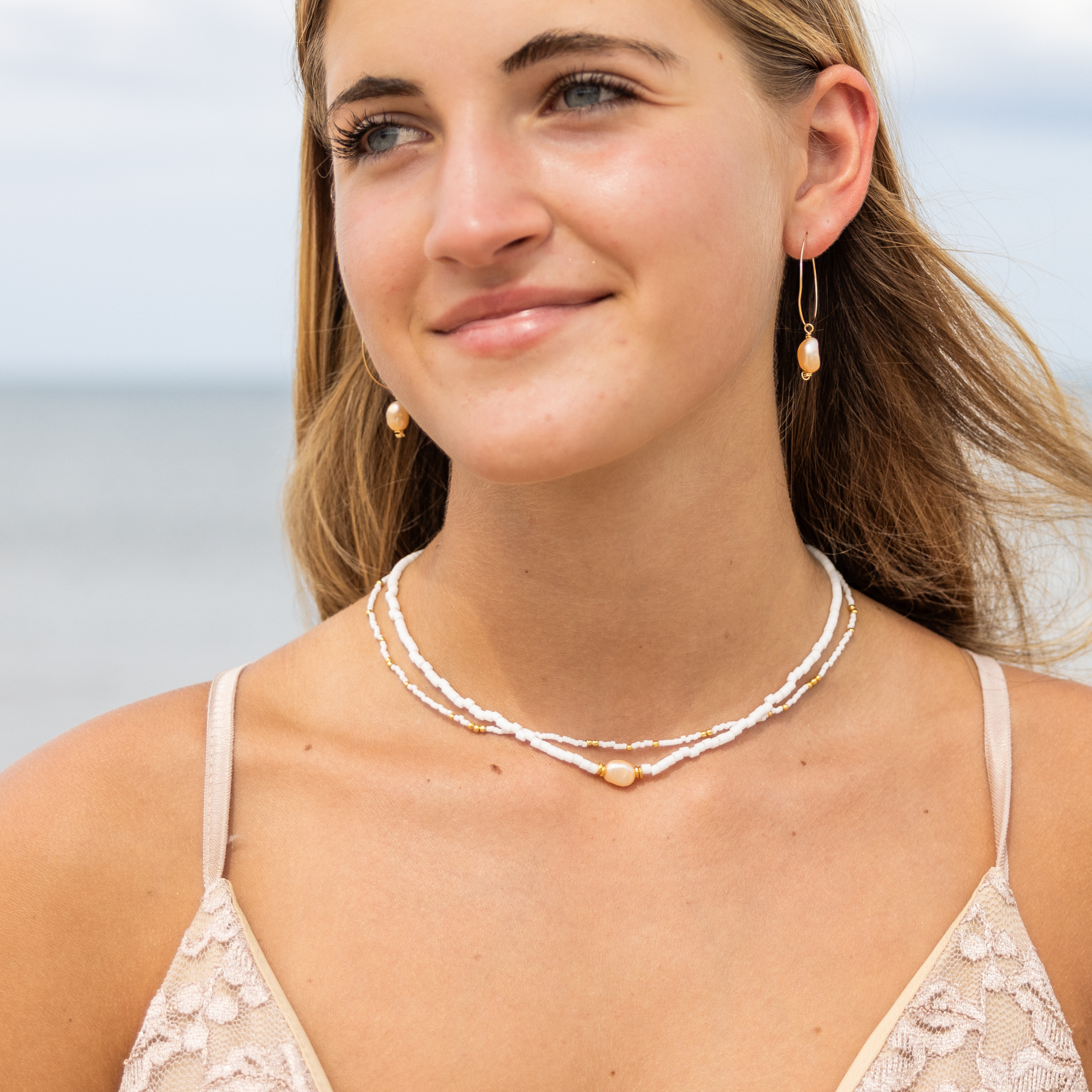 Nica Life - Wholesale Beaded/Pearl Necklace - Seed Bead & Pearl Necklace5