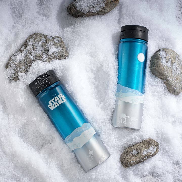 JoyJolt - Wholesale Water Bottle - Star Warsâ„¢ Hothâ„¢ Stainless Steel Water Bottles
