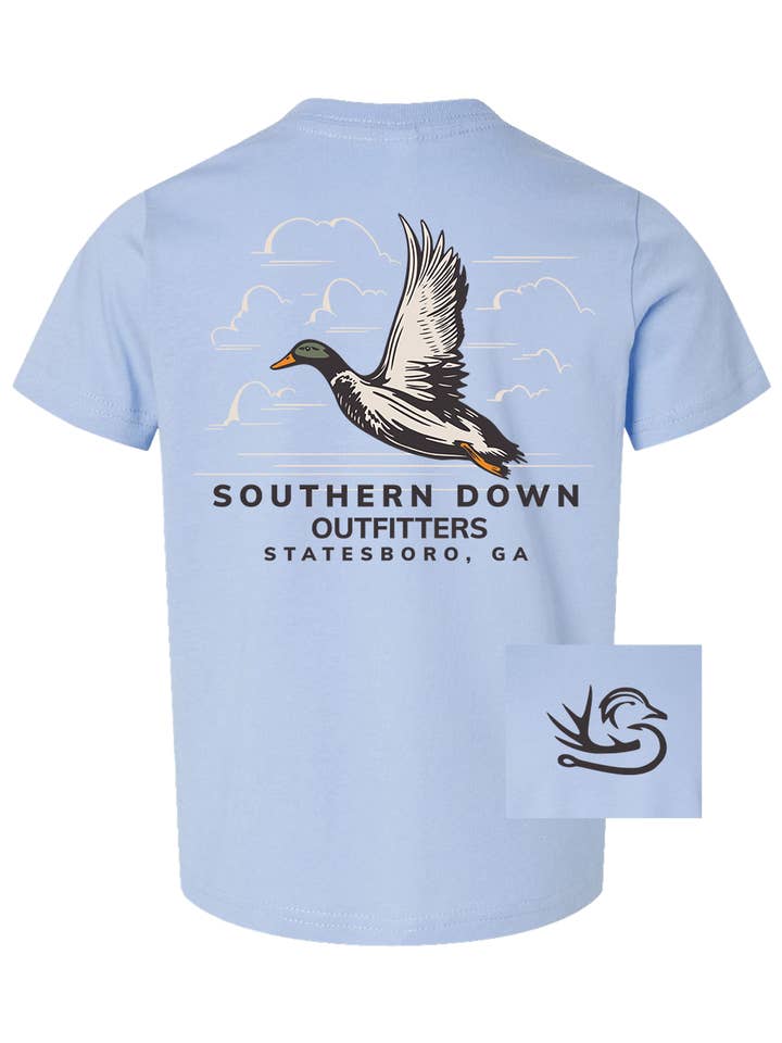 Duck Cloud Toddler Tee for wholesale by Southern Down Outfitters