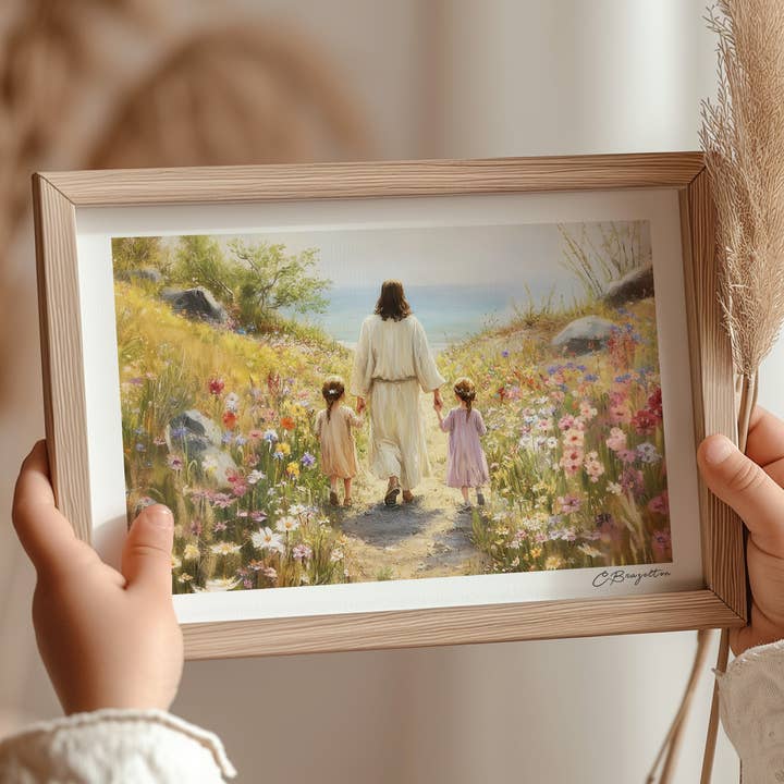 The Painted Gospel - Wholesale Art Print - Consider the Lilies | Fine Art Print3