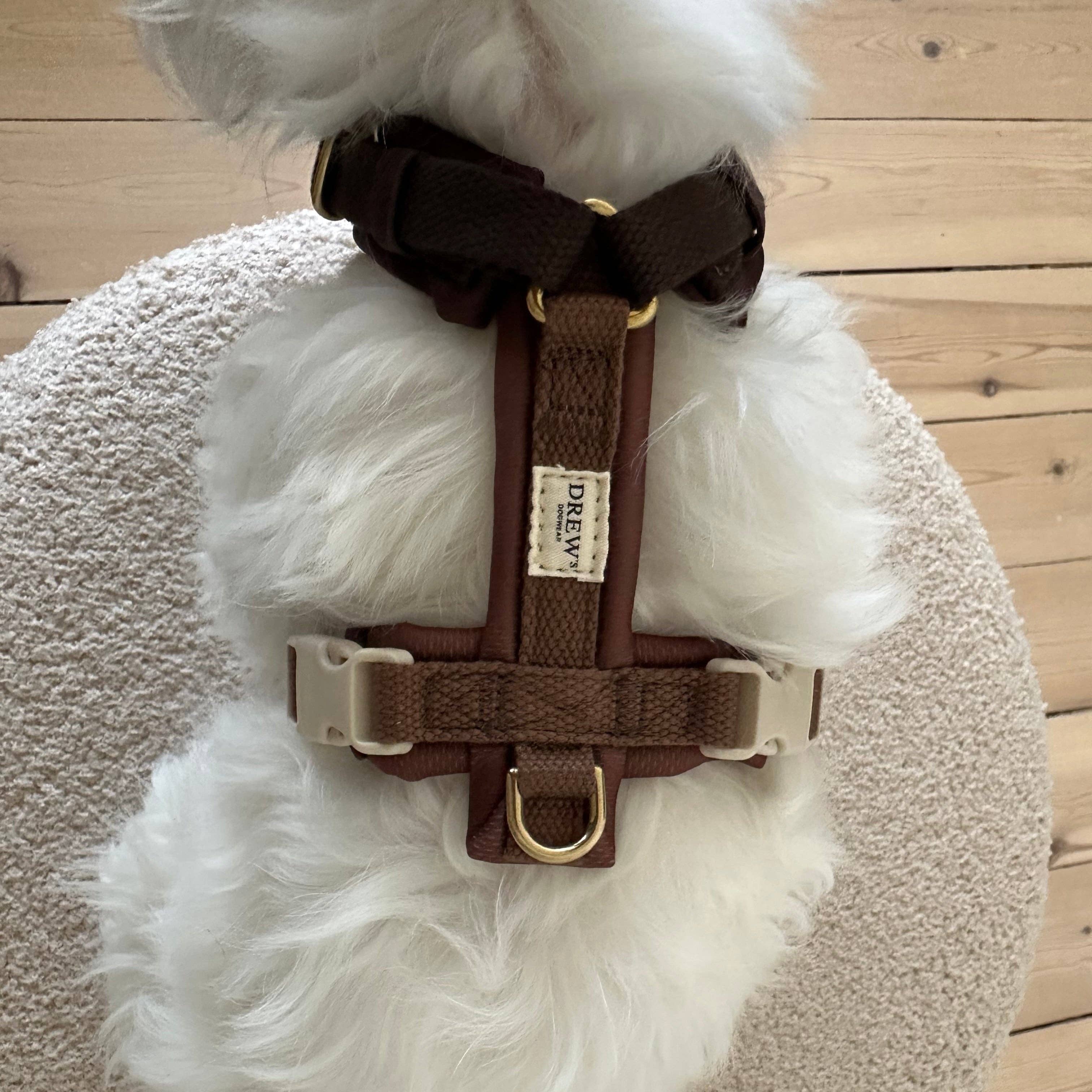 Mørkebrun Chocolate PRO / Justerbar hundesele (mørkebrun) for engroshandel på Faire0